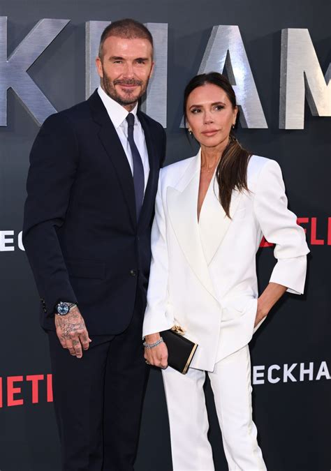 David & Victoria Beckham Make Rare Family Appearance With Four Children