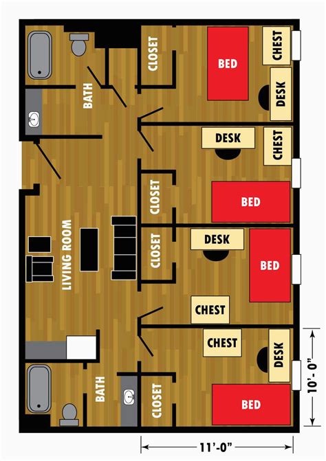 Texas Tech Dorms Map – secretmuseum