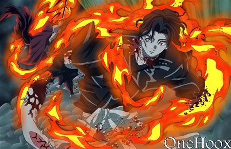 Kimetsu No Yaiba-Yoriichi vs Muzan by OneHoox on DeviantArt