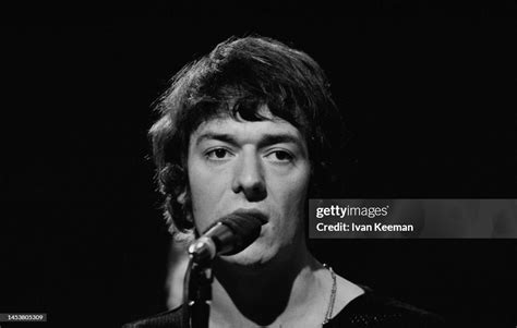 English singer Allan Clarke, lead singer of the Hollies, performs the... News Photo - Getty Images