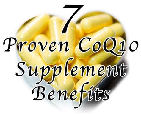 7 Proven CoQ10 Supplement Benefits - Healthy Focus