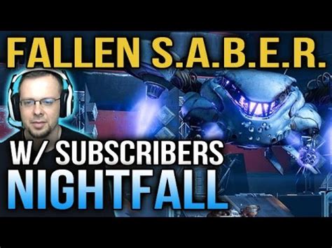 Destiny Fallen S.A.B.E.R. Nightfall Rewards [Fallen Saber Strike Loot ...