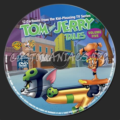 Tom and Jerry Tales Volume 5 dvd label - DVD Covers & Labels by Customaniacs, id: 159606 free ...