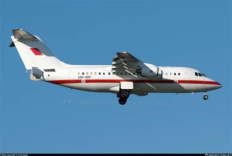 A9C-BDF Bahrain Defence Force BAE Systems Avro RJ85 Photo by Imre Szabó | ID 1429574 ...