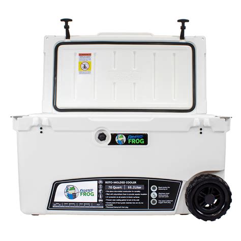 Frosted Frog 70 QT Cooler with Wheels - Frosted Frog