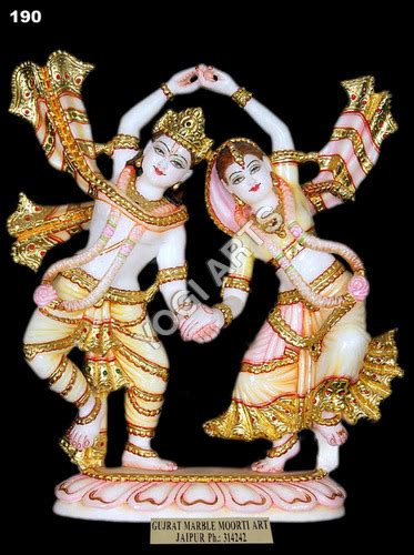 Yogiarts - Radha Krishna Dancing Statue 190 at Best Price in Jaipur ...