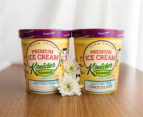 Lactose Free Ice Cream Made in Pennsylvania - Kreider Farms