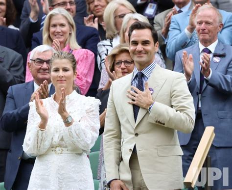 Photo: Roger Federer at Wimbledon 2023 - LON2023070417 - UPI.com