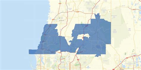 Pasco County Zip Code Map - Maps For You