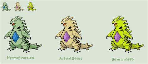 My version of Shiny Tyranitar by ericgl1996 on DeviantArt