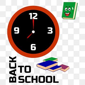 School Clock Clipart Images | Free Download | PNG Transparent Background - Pngtree