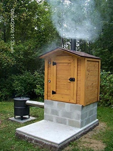 Smokehouse Plans 8' x 6' Smoker Smoke House Building | Etsy | Smoke house plans, Smoke house diy ...