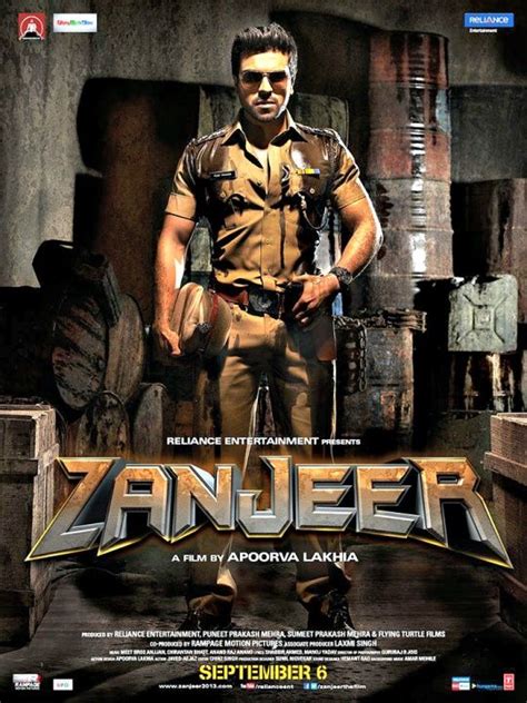 Ram Charan, PC, Sanjay On Zanjeer Poster | Hindi movies, Hindi movies online, Movies