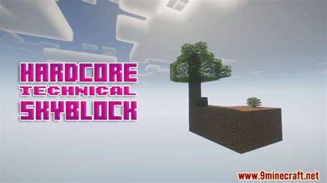 Hardcore Technical Skyblock Map 1.16.5 for Minecraft - Mc-Mod.Net