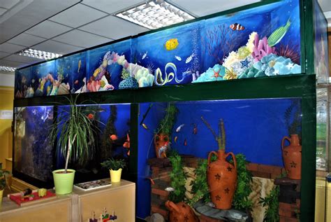 Aquarium Mural - Inspired Spaces