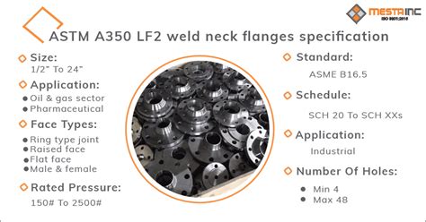 ASTM A350 LF2 weld neck flanges | SA 350 LF2 WNRF flange manufacturer