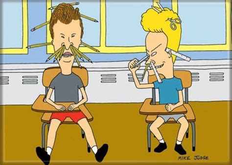 Amazon.com: Beavis and Butthead - School Scene - Refrigerator Magnet ...