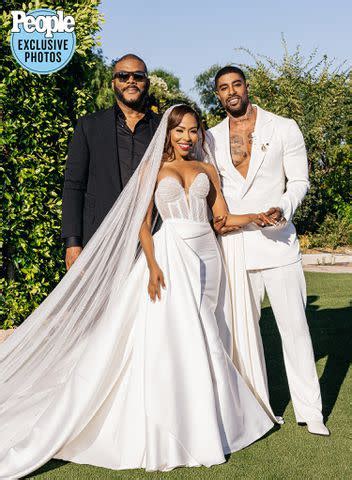 KJ Smith and Skyh Black's Star-Studded Malibu Wedding with Tyler Perry ...