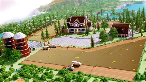 Big Farming Map - 500x500 Minecraft Map