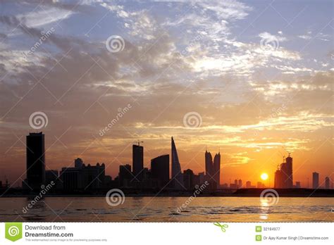 Dramatic sky during sunset stock image. Image of cityscape - 32184977