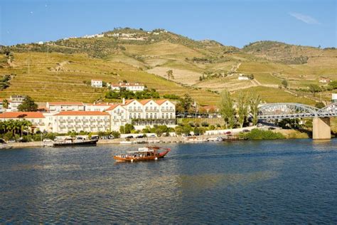 Douro River Pinhao editorial image. Image of regua, mountain - 128376140