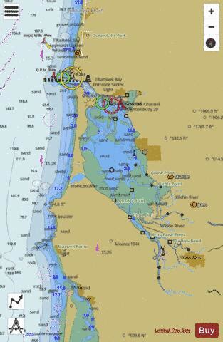 TILLAMOOK BAY (Marine Chart : US18558_P1788) | Nautical Charts App