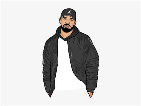 Drake Art Music - Drake Rapper Fan Art Transparent PNG - 564x681 - Free ...