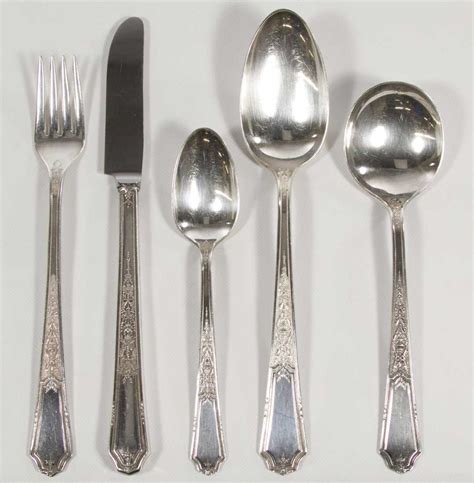 1847 Rogers Bros 'Ancestral' Silverplate Flatware