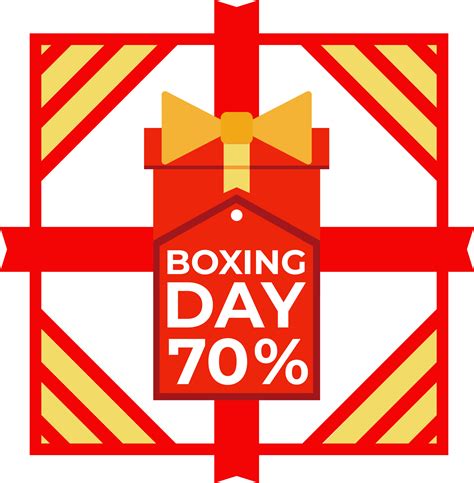 boxing day sale illustration 15698212 PNG