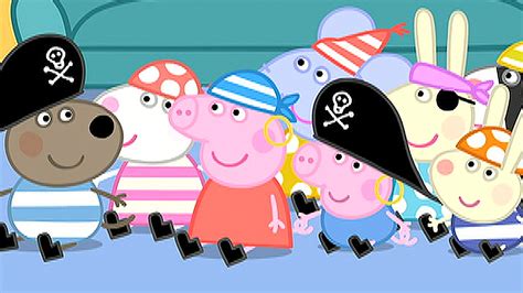 Watch Peppa Pig Season 3 Episode 4: Peppa Pig - Danny's Pirate Party ...