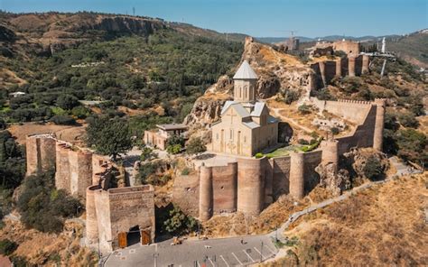 Premium Photo | Narikala fortress in tbilisi