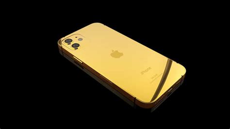 24k Gold iPhone 12 mini, Rose Gold, Platinum | Goldgenie