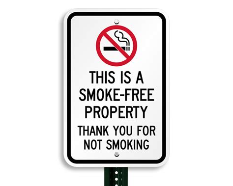 Smoke Free Signs and Labels