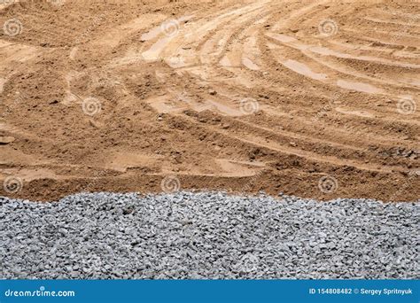 Gravel and Sand Texture for Background Stock Photo - Image of rock ...