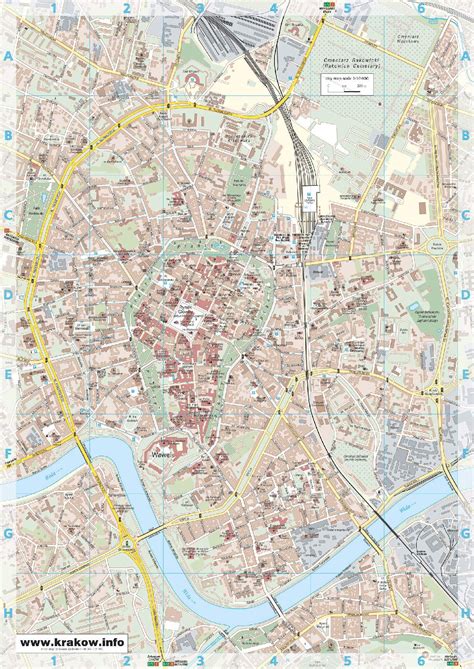 Large Krakow Maps for Free Download and Print | High-Resolution and ...