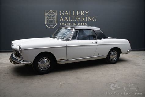 Car Peugeot 404 Convertible 1963 for sale - PostWarClassic