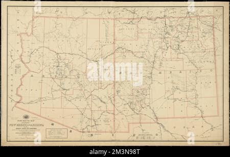 Territories of New Mexico & Arizona , New Mexico, Maps, Arizona, Maps, Southwest, New, Maps ...