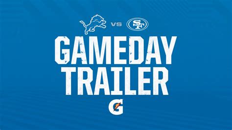 Lions vs 49ers: Week 1 Game Trailer