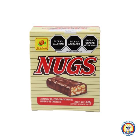 De La Rosa Chocolate Nugs 12pc | Dulcerias Pinkis Most Popular Mexican ...