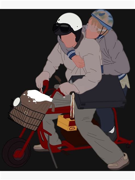 "Dumb and Dumber Mini Bike " Poster for Sale by HotPressAppare | Redbubble