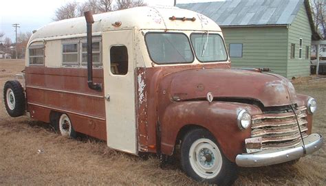 1949 Chevrolet Series 3800 School Bus RV Conversion For Sale