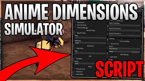 [ HALLOWEEN] Anime Dimensions Simulator Script Hack Auto Farm Dungeons Skills Roblox Pastebin ...