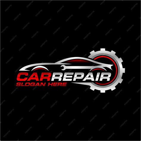 Premium Vector | Auto repair car service logo vector illustration