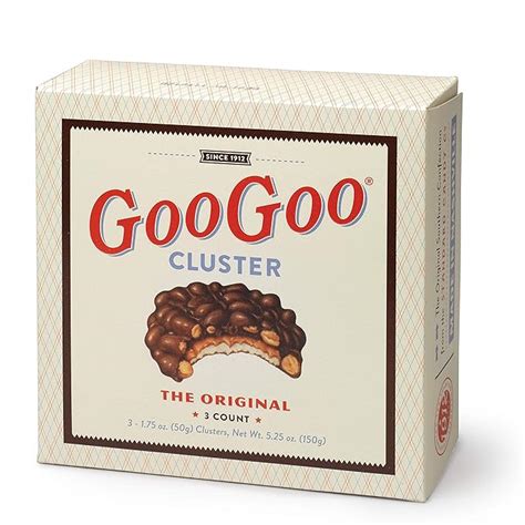 Amazon.com : Goo Goo Cluster 3-Pack Box (Original) : Nut Cluster Candy : Grocery & Gourmet Food