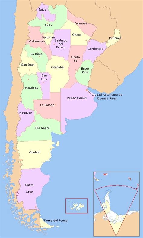 Provinces of Argentina by population - Learner trip