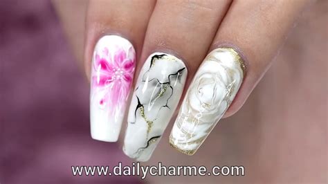 blooming gel nail art tutorial videos