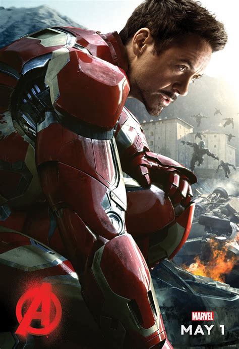 Robert Downey Jr. Gets His Own ‘Avengers 2′ Poster; Teases Major Announcement