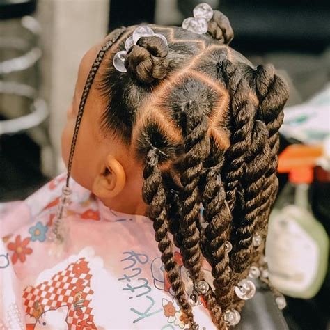 7+ Best Cute Hairstyles For Little Black Girls With Straight Hir