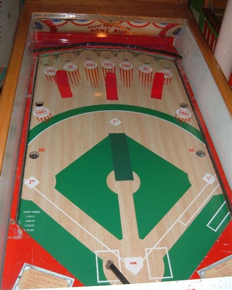 Williams Pinch Hitter Deluxe 1959 baseball arcade baseball pinball ...