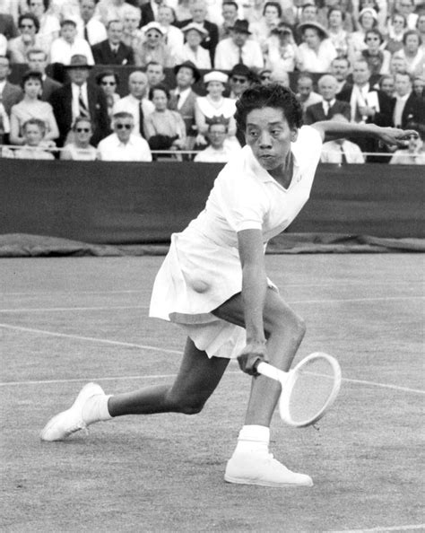 윔블던 테니스 경기의 발자취: A Look Back at Wimbledon | Althea gibson, American ...